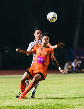 SISAKET THAILAND-OCTOBER 15: Alongkorn Pratoomwong of Sisaket FC