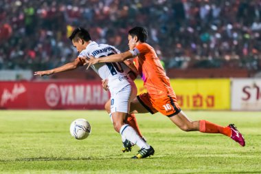 SISAKET THAILAND-OCTOBER 15: Sarayuth Chaikamdee of Sisaket FC.