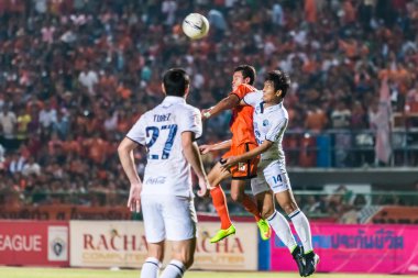 SISAKET THAILAND-OCTOBER 15: Santirat Viang-in of Sisaket FC. he