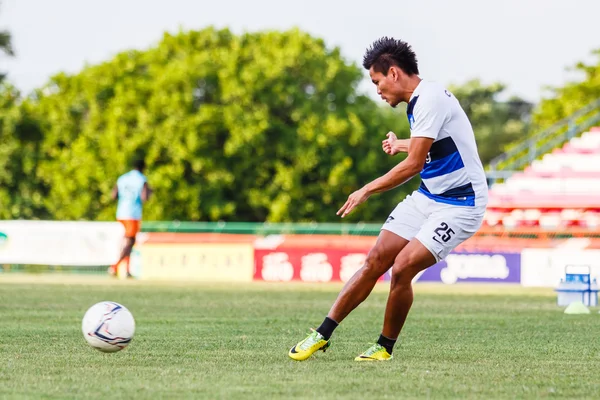 SISAKET THAILAND-MAY 28: Chonlatit Chantakam of Chonburi FC. in — Stock fotografie