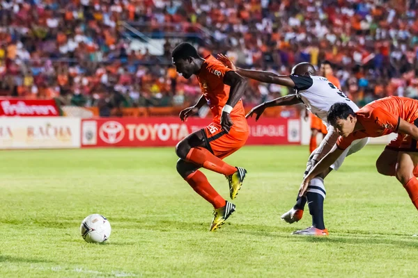 SISAKET THAILAND-MAY 28: Godwin Antwi of Sisaket FC. (No. 25, or