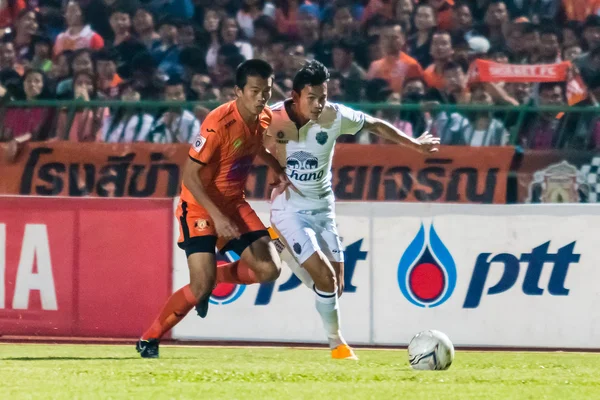 SISAKET THAILAND-OCTOBER 15: Adisak Kraisorn of Buriram Utd. (wh