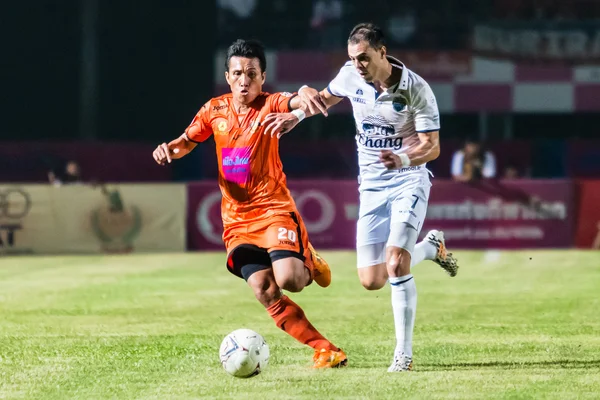 SISAKET THAILAND-OUTUBRO 15: Carmelo Gonzalez de Buriram Utd. (w) — Fotografia de Stock