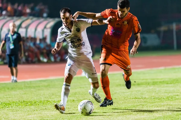 SISAKET THAILAND-OUTUBRO 15: Carmelo Gonzalez de Buriram Utd. (w) — Fotografia de Stock