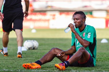 SISAKET THAILAND-AUGUST 3: Belix Bukasa Kasongo of BEC Tero Sasa