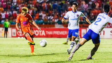 Sisaket Tayland-Temmuz 23: Nuttawut Khamrin Sisaket Fc. (orang