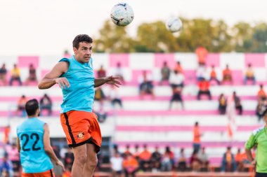 Sisaket Tayland-Ekim 29: Gorka Unda, Sisaket Fc. eylem