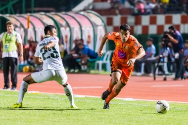 Sisaket Tayland-Ekim 29: Gorka Unda, Sisaket Fc. eylem