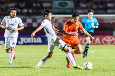 SISAKET THAILAND-OCTOBER 29: Sarayuth Chaikamdee of Sisaket FC.