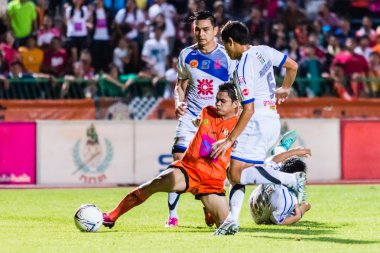 SISAKET THAILAND-OCTOBER 22: Sarayuth Chaikamdee of Sisaket FC.