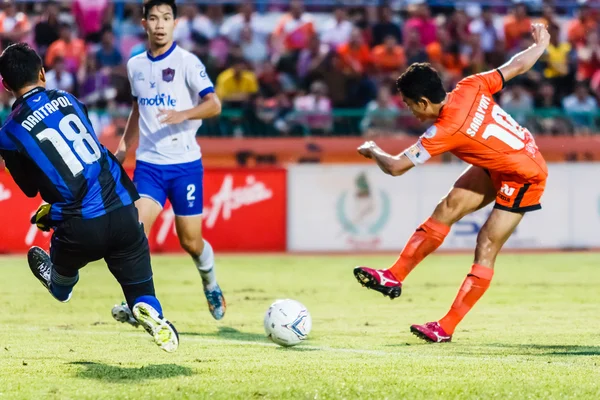 Sisaket Tayland-Temmuz 23: Sarayuth Chaikamdee, Sisaket Fc. (veya — Stok fotoğraf