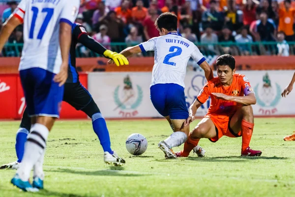 SISAKET THAILAND-JULY 23: Sarayuth Chaikamdee of Sisaket FC. (or — Stock Photo, Image