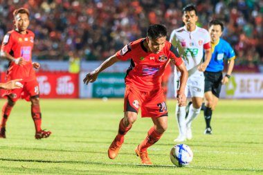 Sisaket Tayland-Şubat 18: Tatree Seeha Sisaket Fc. (orang