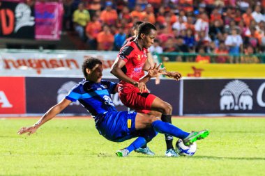 SISAKET THAILAND-AUGUST 12: Adefolarin Durosinmi of Sisaket FC.