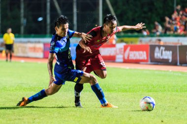 SISAKET THAILAND-AUGUST 12: Kaneung Buransook of Sisaket FC. (cr