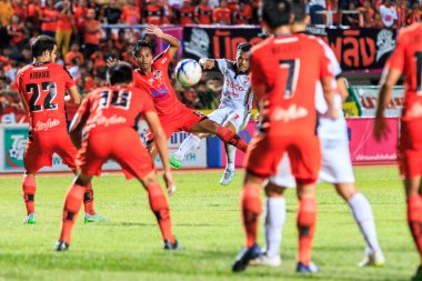 Sisaket Tayland-19 Ağustos: Datsakorn Thonglao Muangthong Utd