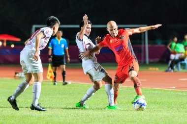 SISAKET THAILAND-AUGUST 19: Mohsen Bayatinia of Sisaket FC. (ora