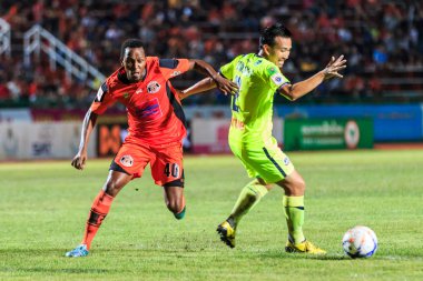 SISAKET THAILAND-SEPTEMBER 12: Adefolarin Durosinmi of Sisaket F