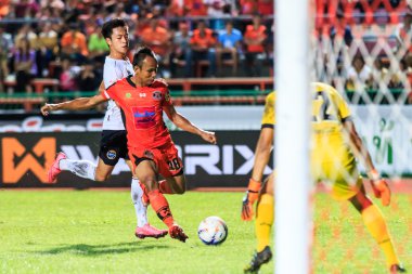 Sisaket Tayland-Eylül 16: Jirawat Daokhao Sisaket Fc. (o