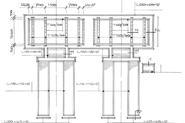Blueprint - mimari arka plan — Stok fotoğraf
