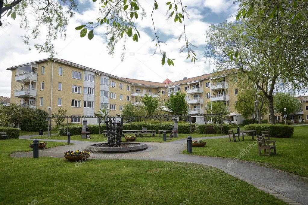 Apartment Block in Stockholm area