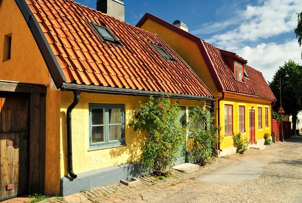 Visby Zomer Gotland Zweden — Stockfoto