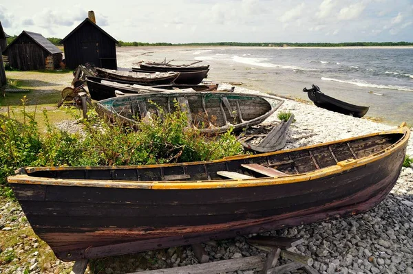 Old Fishing Village Baltic Sea Gotland Sweden — Stock Photo, Image