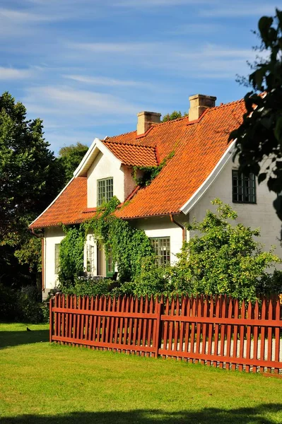 Swedish Housing Gotland Sweden — Stock Photo, Image