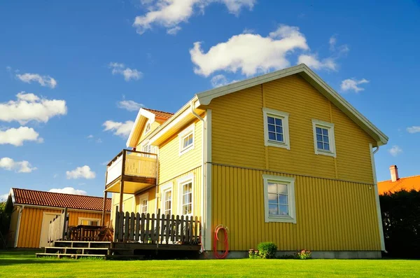 Swedish Housing Eker Sweden — Stock Photo, Image