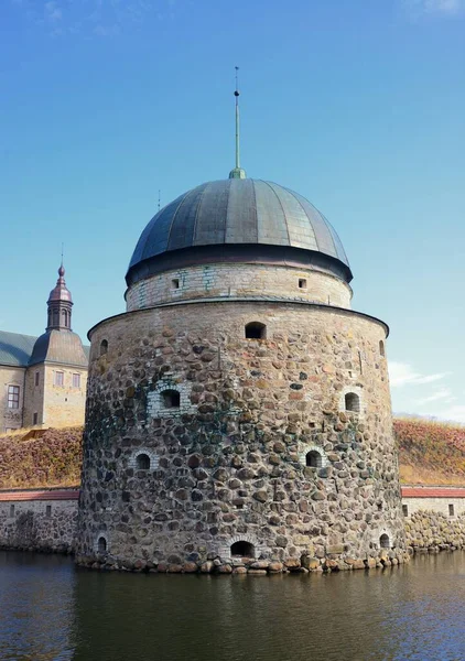 Hermoso Castillo Medieval Vadstena Suecia —  Fotos de Stock