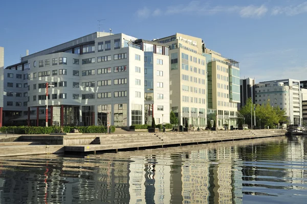 Edificios de apartamentos modernos — Foto de Stock