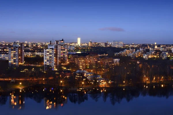 stock image Lights in Stockholm