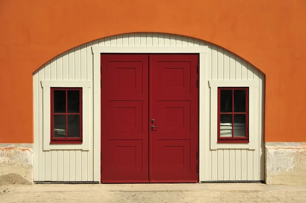 Gelbes Haus — Stockfoto