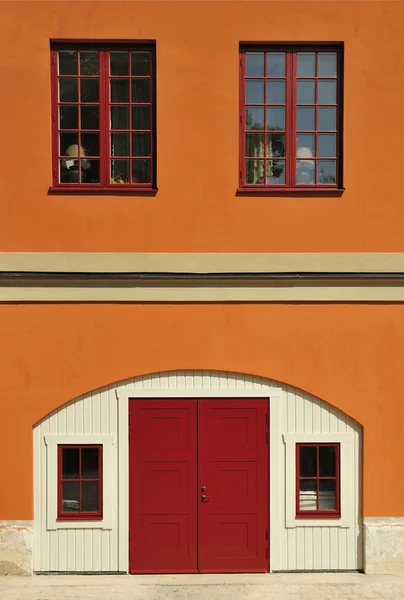 Gelbes Haus — Stockfoto