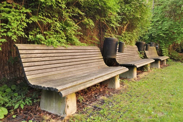 Park bench — Stock Photo, Image