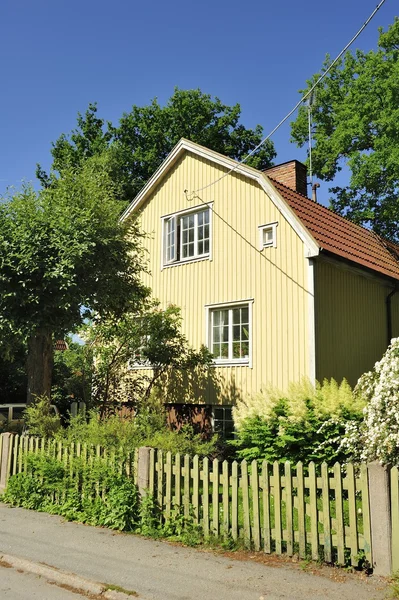 Schwedische Mittelschicht zu Hause — Stockfoto