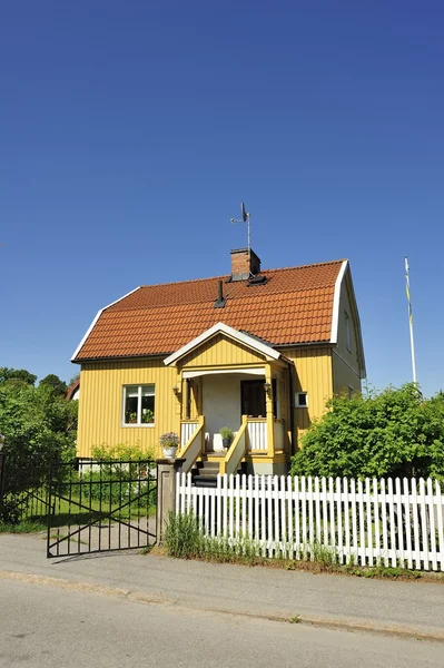 スウェーデンの中流階級の家 — ストック写真