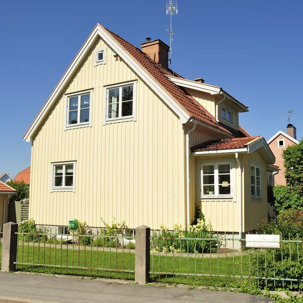 Schwedische Mittelschicht zu Hause — Stockfoto