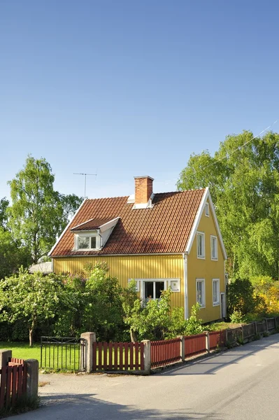 Schwedische Mittelschicht zu Hause — Stockfoto