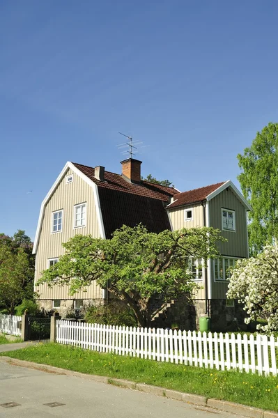 Schwedische Mittelschicht zu Hause — Stockfoto