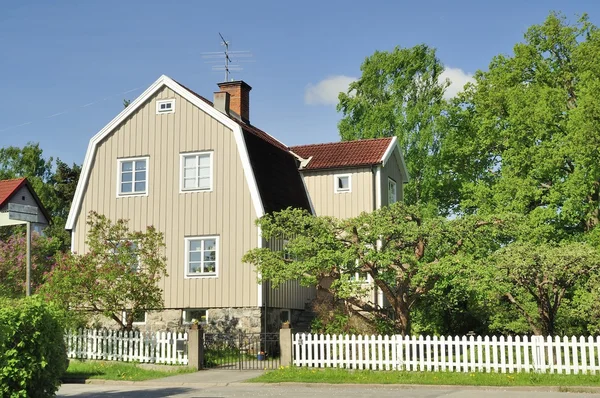 Schwedische Mittelschicht zu Hause — Stockfoto