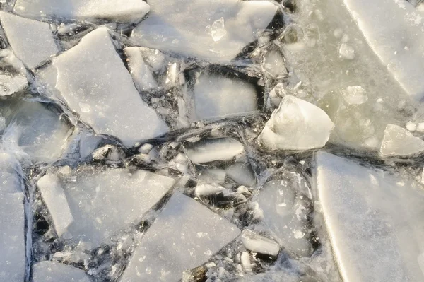 Ice broken — Stock Photo, Image