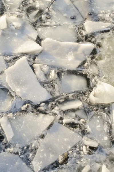 Ice broken — Stock Photo, Image