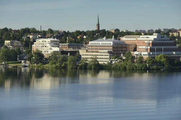 Stockholm embankment  in summer — Stock Photo, Image