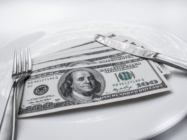 Yüz dolar faturaları plaka üzerinde yalan