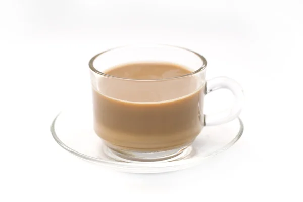 Taza de café sobre fondo blanco — Foto de Stock