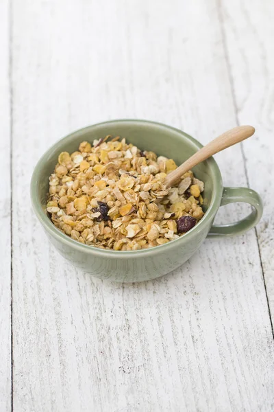 Bowl of cornflakes — Stock Photo, Image