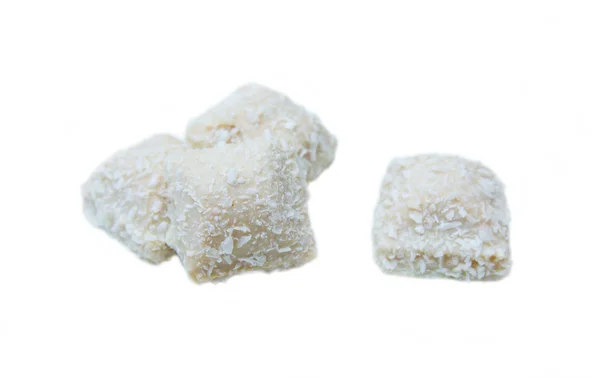 Dulces de coco aislados — Foto de Stock