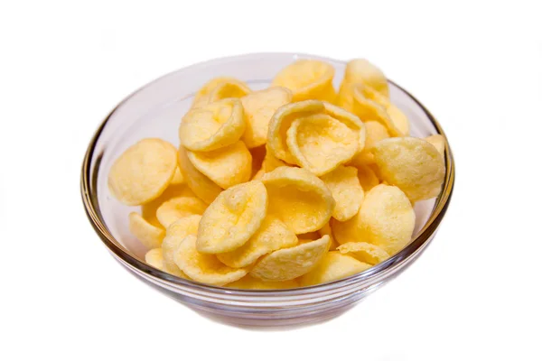 Snack bowl of potatoes — Stock Photo, Image