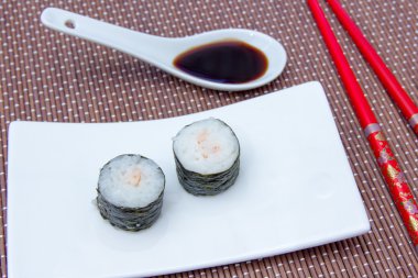 Maki karides kadar gördüm bambu tarih ile kapatmak